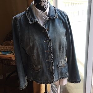 JJill Vintage Denim Jacket